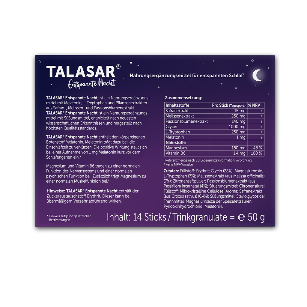 TALASAR® Entspannte Nacht