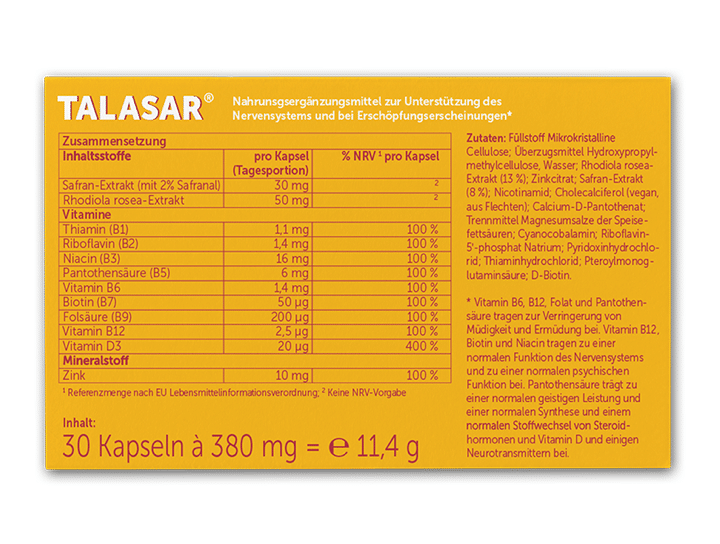 TALASAR® ORIGINAL Kapseln
